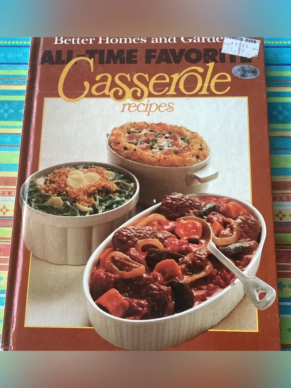Better Homes & Gardens All-Time Favorite Casserole Recipes Vintage Cookbook
